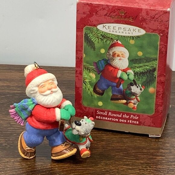 Hallmark keepsake ornament stroll around the pole 2000  - Picture 1 of 5
